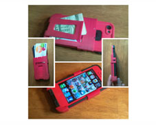 iphone5 n 5s lifeproof wallet